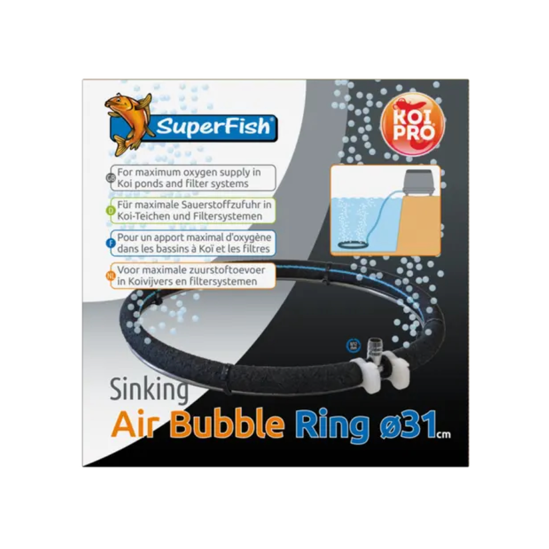KOI PRO SUPERFISH AIR RING 31cm