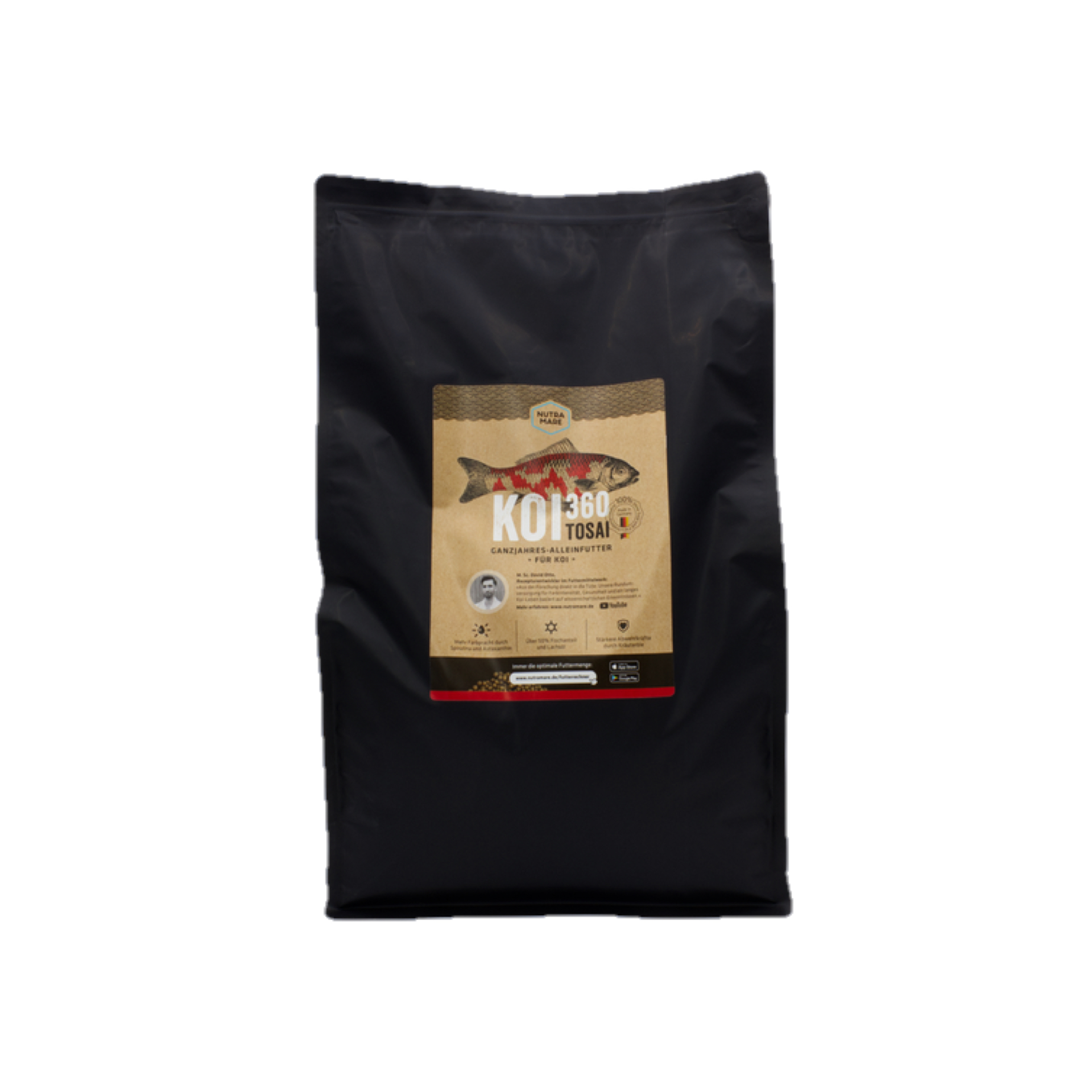 NUTRAMARE TOSAI 2.5 MM KOIVOER DRIJF 4.5kg